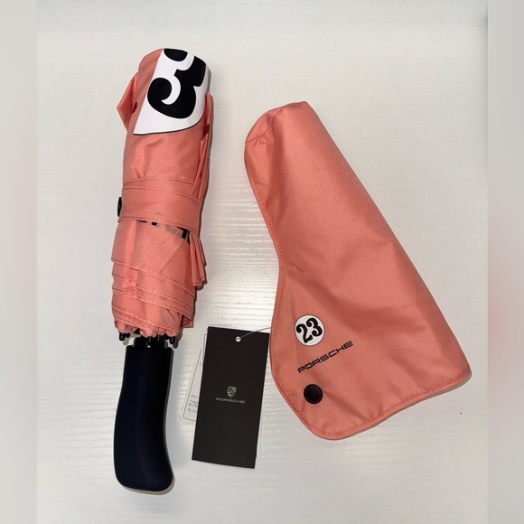 NWT Porsche 917 Pink Pig Umbrella Automatic Compact | Rare Motorsport Edition - Picture 5 of 7